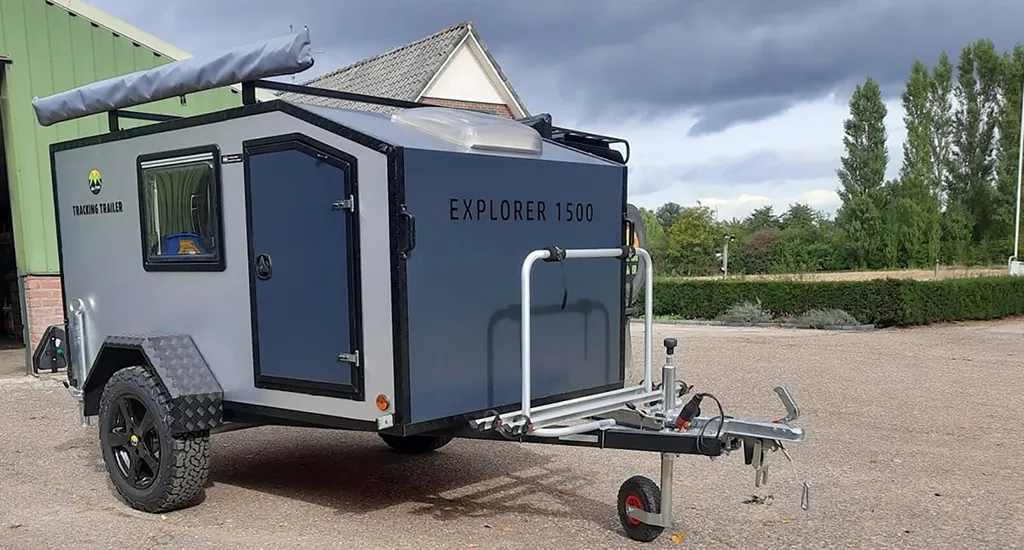 De Squaredrop Explorer van de zijkant